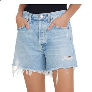 Agolde Parker High Waist Cutoff Shorts